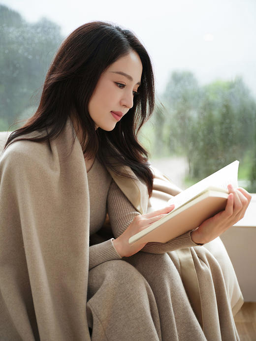 【小山羊绒内衣抽条B版加大】METTE羊绒世家秋冬女士小山羊绒内衣修身内搭保暖薄毛衣 商品图7