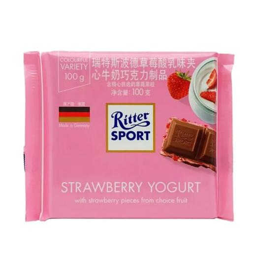 【超市】瑞特斯波德草莓酸奶味夹心巧克力100g 商品图0
