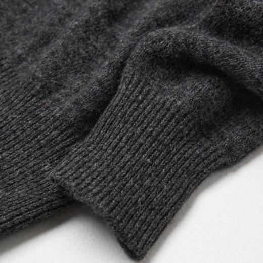 ROMI STUDIO“秋日轻絮”牦牛绒羊驼羊毛气质套头毛衫RWCAS66423 商品图5