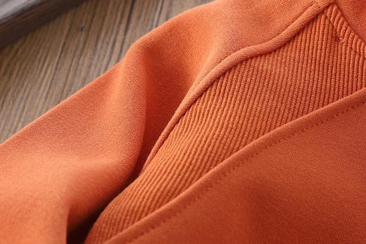 110-170双面棉拉链格子POLO卫衣 商品图7