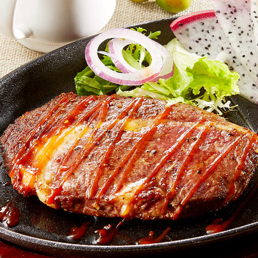 赤豪 草饲36个月精养 安格斯无拼接整切西冷沙朗100克*8（送刀叉+胡椒+海盐碎） 商品图5