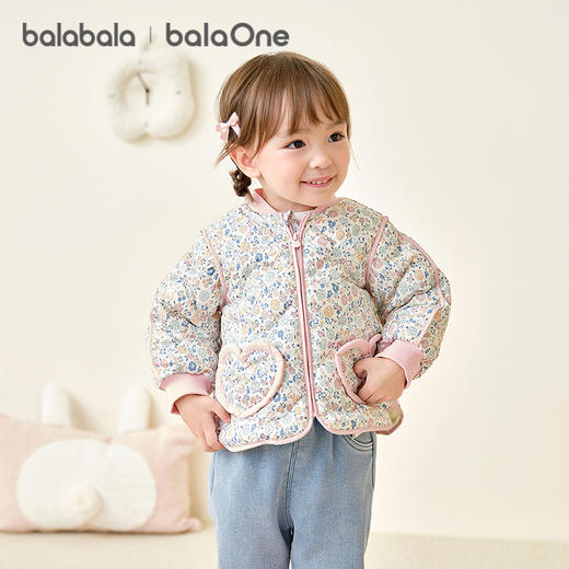 【爆品主推】巴拉巴拉儿童羽绒服三防轻薄棒球领外套男童女童装2025新款秋冬装 商品图2