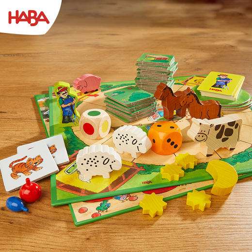 HABA 数字恐龙 桌游 适合3岁+ 数量对应 比较 记忆专注 德国品牌-1004928001 商品图9