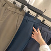 线下599！2025新款含桑蚕丝轻商务休闲丝滑垂感四面弹直筒裤休闲裤长裤男裤！ 商品缩略图3