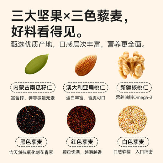 【糖友厨房】椰蓉藜麦坚果沙琪玛 商品图3