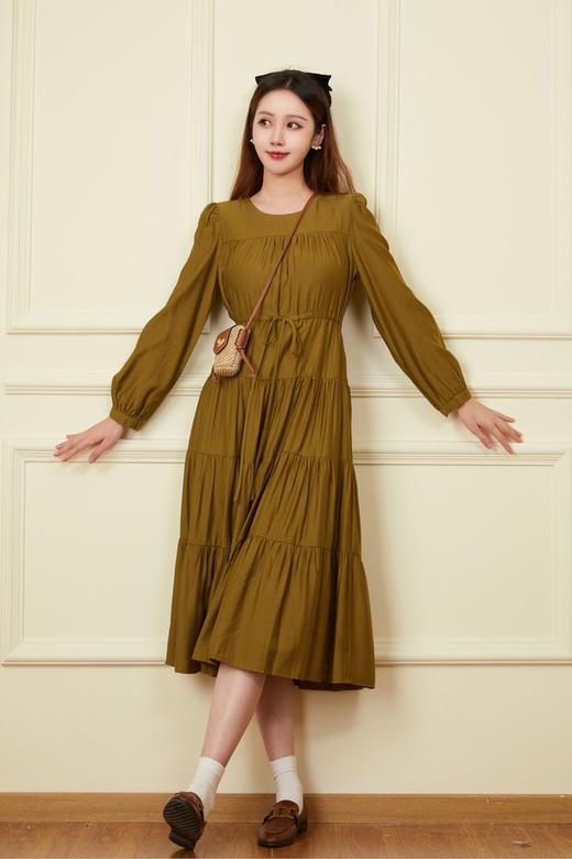 Le Malene 圆领层次蛋糕裙 18740 商品图0