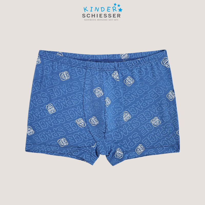 【小机器人莫代尔】SCHIESSER德国舒雅男童莫代尔面料平角小裤3B/25325T