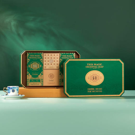 【汇总SKU】华祥苑 茶叶礼盒  福鼎白茶 陈皮白茶小金饼礼盒300g 藏茶添金寿眉500g 茶添金寿眉500g 商品图12