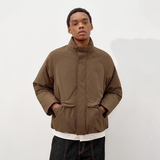 714street高蓬90白鸭绒防水羽绒服男款2025冬季潮牌宽松保暖外套 商品图1