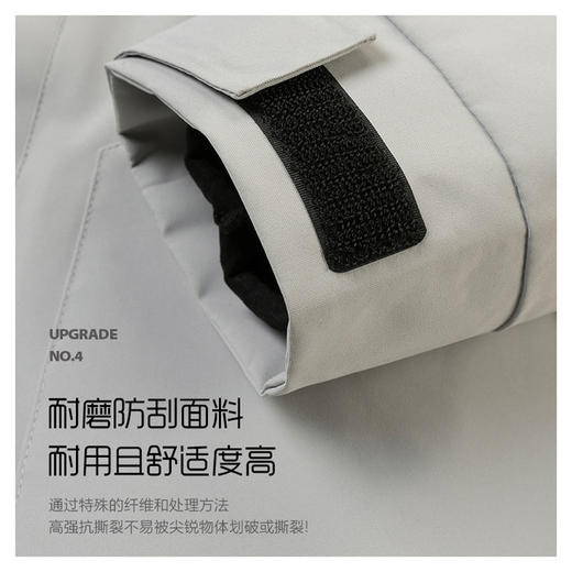 半身缘男装 冬季两件套户外防风防水三合一羽绒可拆卸冲锋衣254212U010610141 商品图10