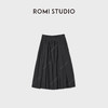 ROMI STUDIO“日式复古”全棉盐缩柔软蓬纸质纹理半身裙 RWCAX66443 商品缩略图0
