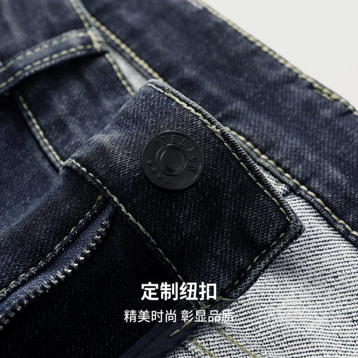 弹力舒适牛仔长裤 商品图7