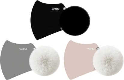 馨宜优品可拆卸耳面一体蓄温口罩（三色）（250812) 商品图0