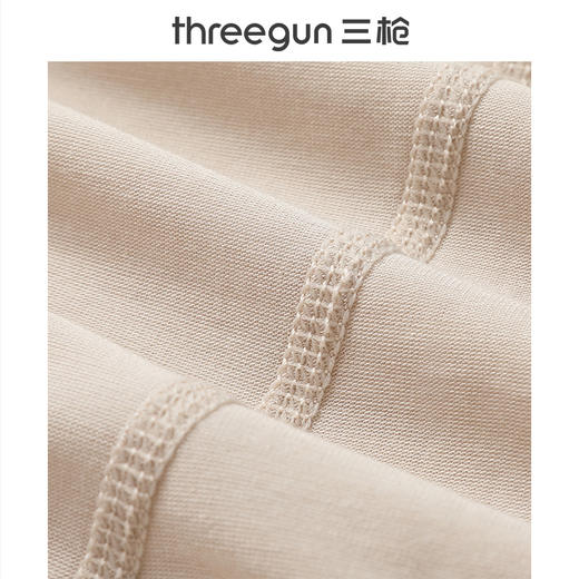 Threegun三枪 60支热力弹华绒圆领女士肌底衣-T20088A01 商品图11