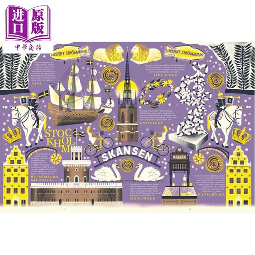 【中商原版】城市 Cities 英文原版 儿童科普知识绘本 插图精美 介绍世界各大城市 了解各地景点和地标 进口童书 7岁以上 精装 商品图2
