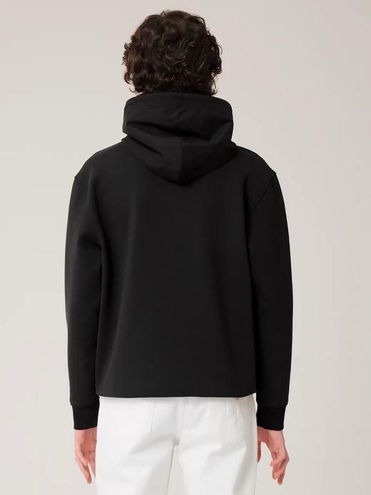 Hazzys哈吉斯秋季新品男士连帽卫衣韩版休闲纯色长袖T恤潮流上衣 商品图1