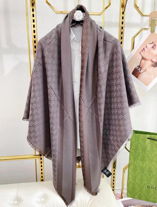 g家羊绒围巾披肩 商品图5