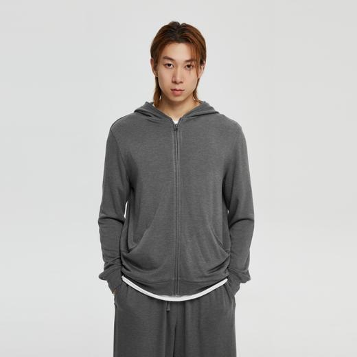 oneup兔毛连帽宽松运动卫衣 商品图0