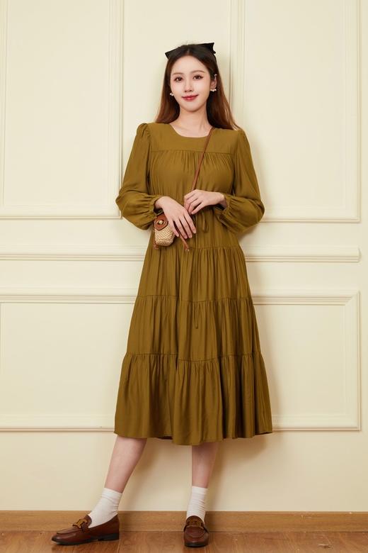 Le Malene 圆领层次蛋糕裙 18740 商品图2