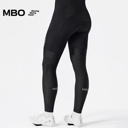 MBO男女科技反光纱线抓绒骑行腿套AL369秋冬 商品图3
