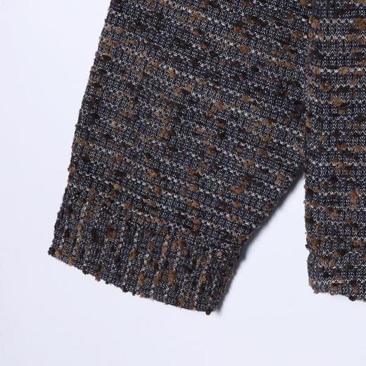 12480SDSA男士秋冬新款痞帅男装潮牌撞色提花口袋翻领长袖衬衫宽松百搭 商品图4