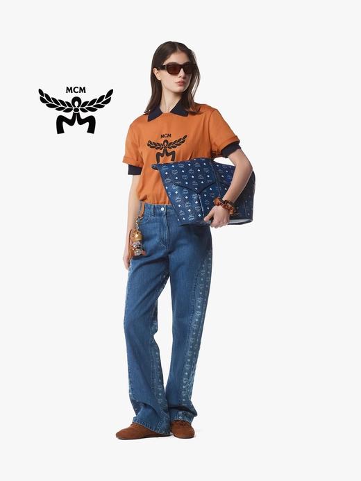 MCM 购物袋 XLARGE女  MWPEATA021F001-F 牛仔蓝. 商品图3