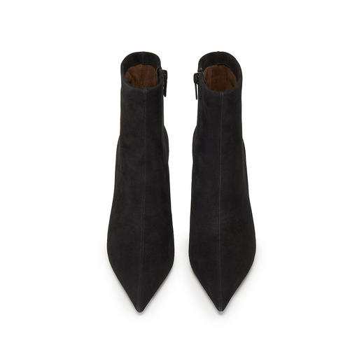 【云粉节】【思加图】BF楼思加图2025新款气质通勤复古时装靴中靴高跟鞋细跟女靴子H8058，吊牌价1890，活动价1358 商品图7