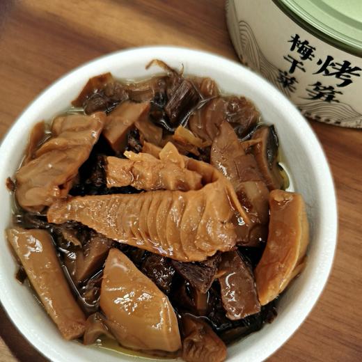 沈爷的宝贝 春山喜食油焖笋 梅干菜烤笋 拌面拌饭零嘴下酒小菜 180g*10罐 商品图3