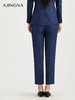 【商场同款】阿菁娜秋季新款深海蓝阳离子西裤女 光泽感挺括小脚裤 通勤日常多场景显瘦长裤A30Q110066 商品缩略图1