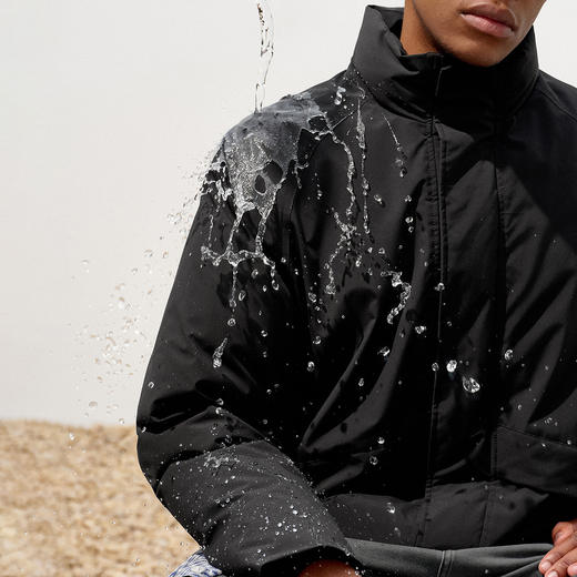 714street高蓬90白鸭绒防水羽绒服男款2025冬季潮牌宽松保暖外套 商品图3