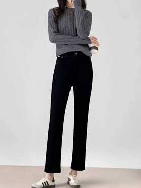 【爆款牛仔】2025秋季新品～1311超显瘦➕高弹力烟管裤法棍牛仔裤-喜出