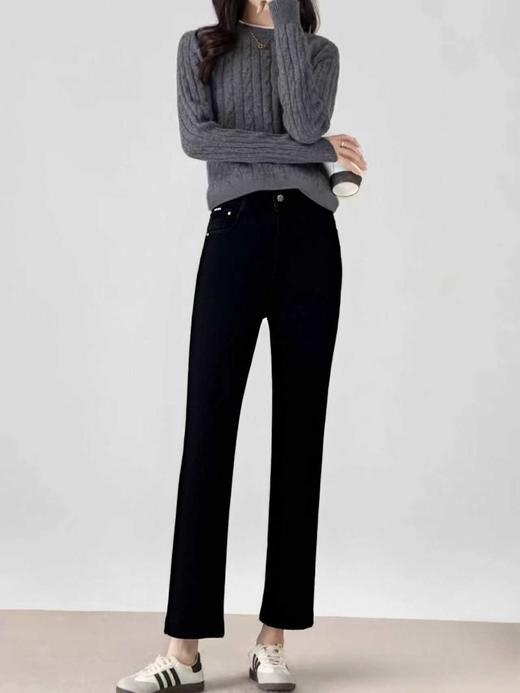 【爆款牛仔】2025秋季新品～1311超显瘦➕高弹力烟管裤法棍牛仔裤-喜出 商品图0