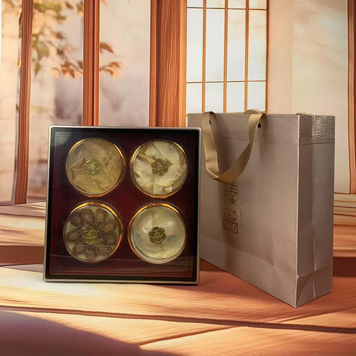 【鱼翅+鲍鱼+燕窝+花胶四拼礼盒】 商品图1