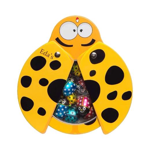 【超市】艾达的世界黄色礼盒牛奶巧克力120g 商品图0