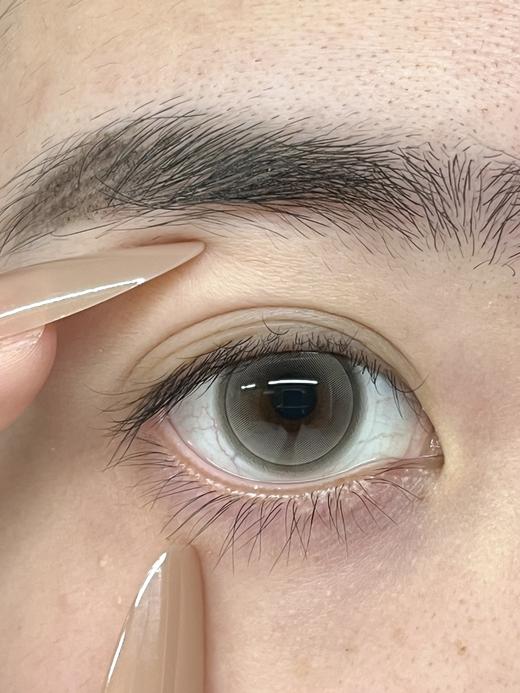 pfgirlcon半年抛 饱和泪/薄荷茶/梨花雨 14.2mm 棕/灰/绿 商品图5