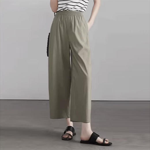 裁缝学苑AS571宽松高腰九分休闲阔腿裤纸样女装裤子打版裁剪样板 商品图3