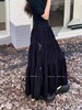 【秋上新】2025新品6923灯芯绒飘带蝴蝶结有内衬半身裙-喜出 商品缩略图4