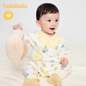 巴拉巴拉婴儿连体衣男女童哈衣爬服全棉2025新款