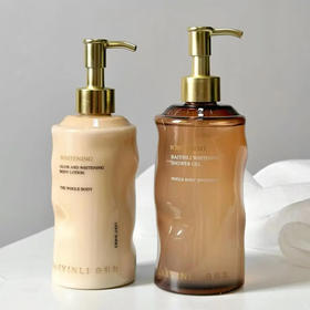 白引力沐浴露&身体乳｜持证美白，轻松拥有透亮牛奶肌