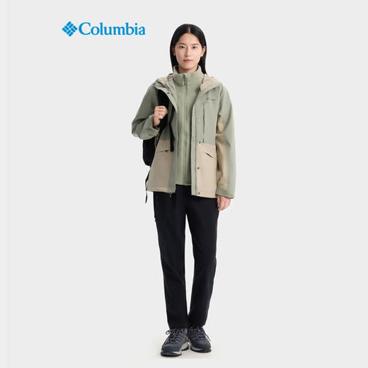 哥伦比亚女式抓绒内胆三合一外套XR4388 商品图4