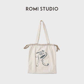 ROMI STUDIO 首饰袋 “原生系列”复古感印花图案单肩包RWCAPY5914