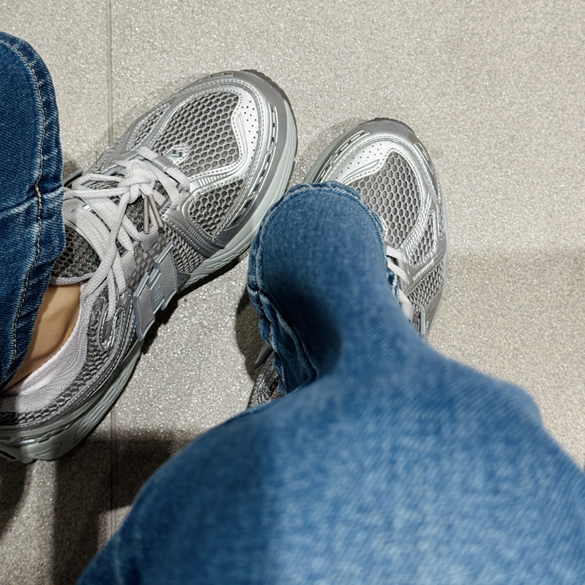 1906绝好质感！金属色液态银复古运动鞋休闲鞋【包邮+三天无理由退换】