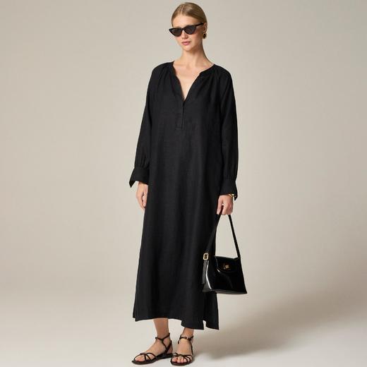 折！Jcrew 超值亚麻长袖连衣裙只要￥299直邮到手 原价1800+ 商品图3