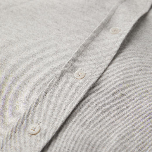 ROMI STUDIO“自然无拘”牦牛绒混纱气质松弛廓形衬衫RWCASG5920 商品图4