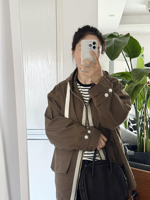 重工45*R-山系松身密织连帽外套夹克【包邮+三天无理由退换】 商品图6