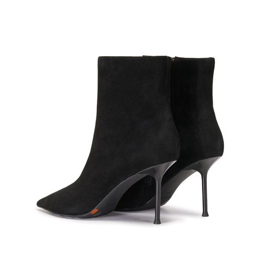 【云粉节】【思加图】BF楼思加图2025新款气质通勤复古时装靴中靴高跟鞋细跟女靴子H8058，吊牌价1890，活动价1358 商品图1