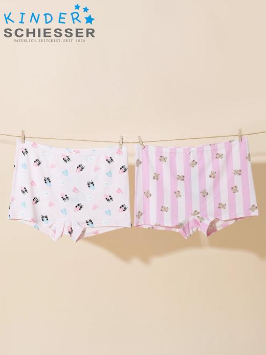 【经典莫代尔印花】SCHIESSER德国舒雅女童莫代尔面料平角小裤3F/25281T 商品图3