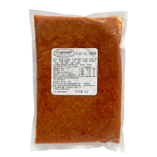美名氏红三剁酱1kg商用云贵风味下饭菜辣椒酱调味料 商品图3