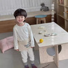 【69元起2套】安美雅儿童有机棉内衣套装 韩版男女童纯棉磨毛秋衣秋裤 商品缩略图3