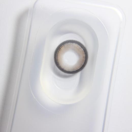 Kikicon月抛·迷雾白茶/杏色奶糕·14.5mm超大着色·2片可不同度数 商品图4